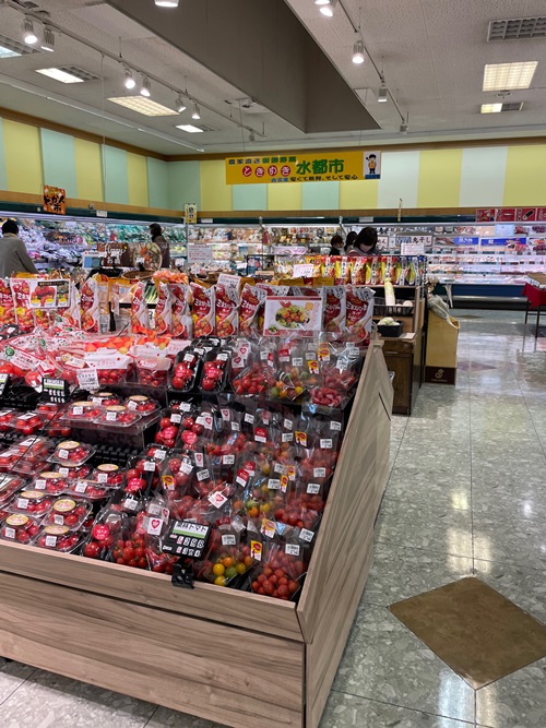 コープえひめの店内写真