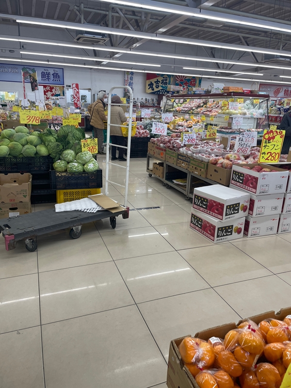 香川県にあるフレッシュショップトマトの店内写真