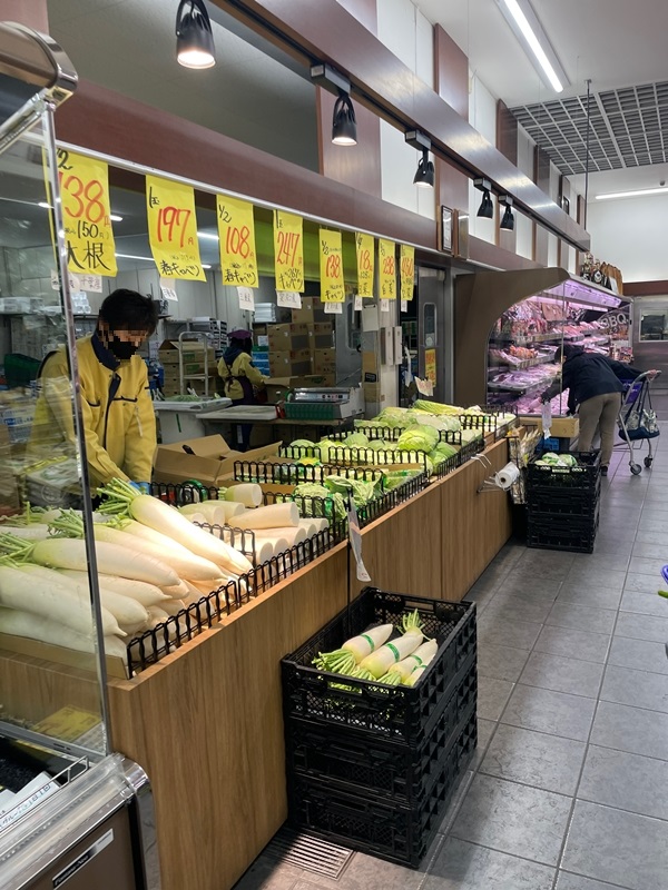 スーパーハズイの店内写真