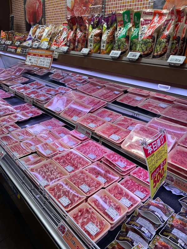 マツヤスーパーの店内写真