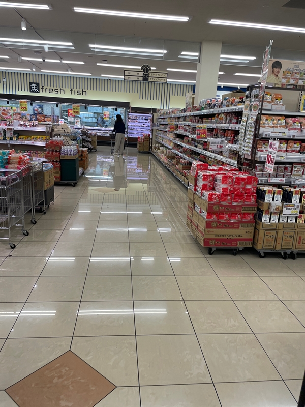 マツヤスーパーの店内写真