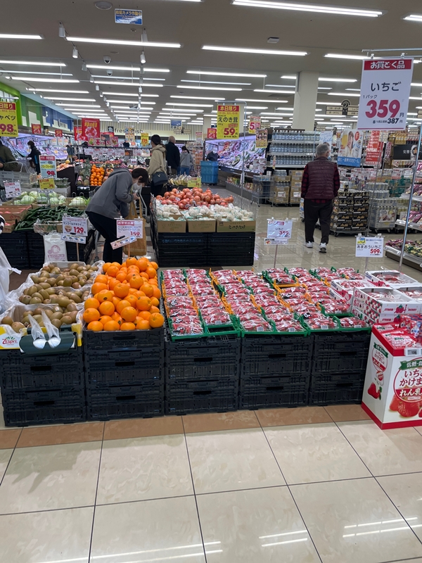 マツヤスーパーの店内写真