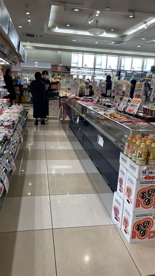 明治屋ジャンボ市の店内写真