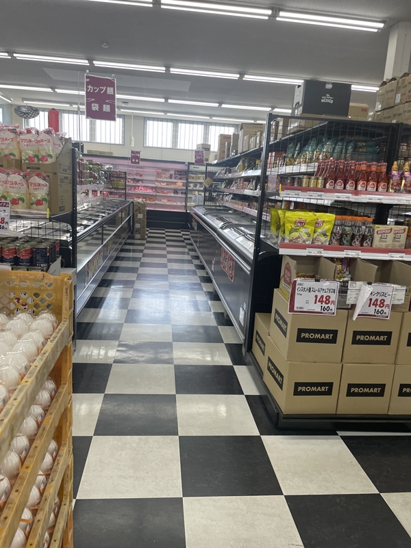 プロマートの店内写真