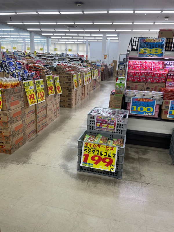 新鮮市場の店内写真