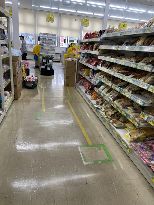 新鮮市場の店内写真