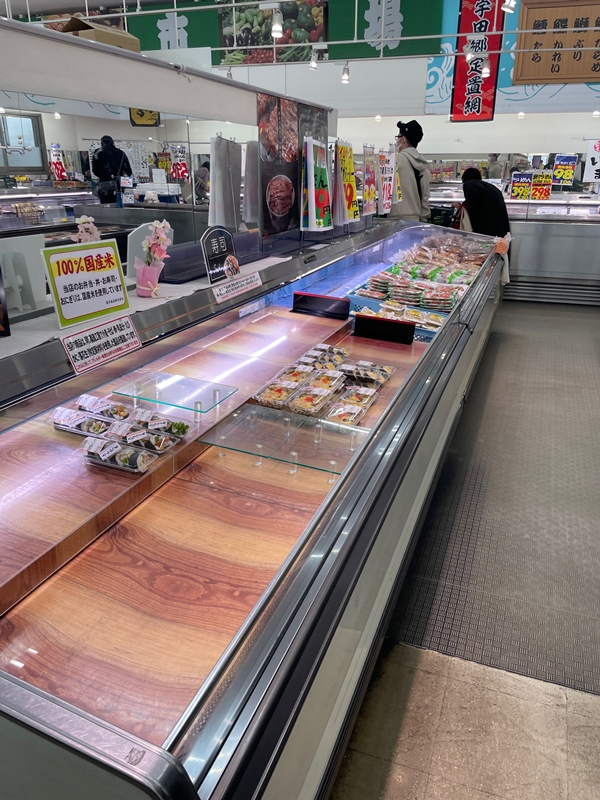 新鮮市場の店内写真