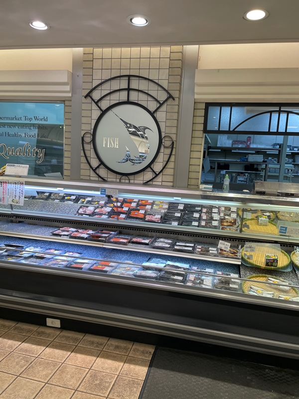 トップワールドの店内写真